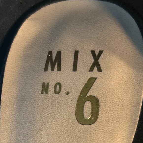 Mix No.6 SZ 9 Cym Gold Glitter Ankle Strap Heels Dressy Formal Prom Club Wedding - Picture 9 of 9